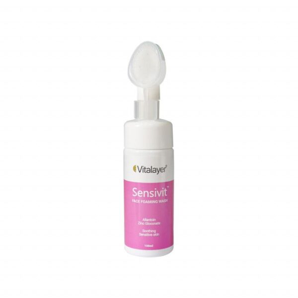 فوم شستشوی صورت ویتالیر مدل Sensivit حجم 150 میلی لیتر