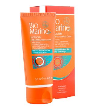 کرم ضد آفتاب رنگی بایومارین با SPF50 مناسب پوست چرب و مختلط حجم 50 میلی لیتر